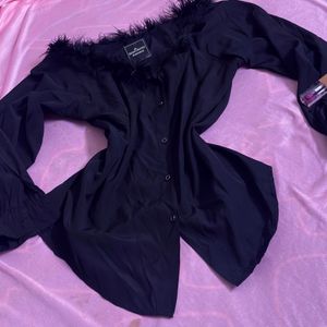 😍Stylish Black Off-Shoulder Top😍