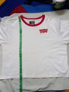 Levi's White T-Shirt New one top condition