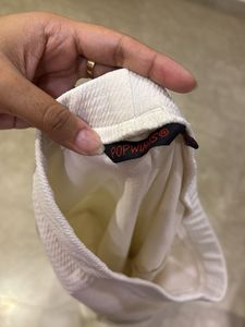 white Flare Pants
