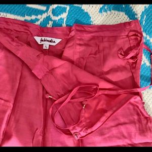 Price Drop Silk Fabindia Palazzos