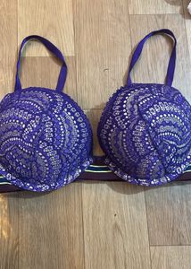 Purple Lace Bra