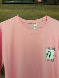 Pink Graphic T-Shirt