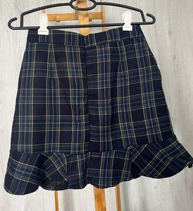 Plaid Mini Skirt