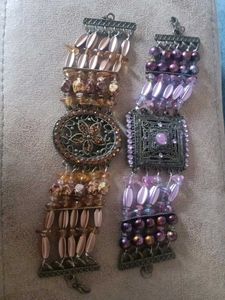 Boho Beaded Bracelets 2 piece