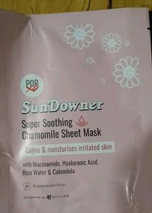 POPxo SunDowner &amp;Fresh Start Sheetmask Combo💖