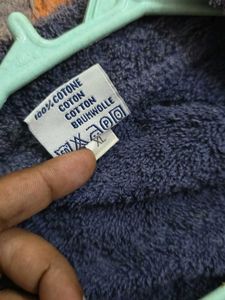 Cozy Blue Robe for Lounging