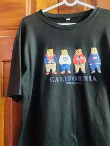 Cute Bear Graphic T-Shirt