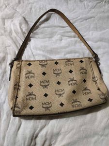 vintage MCM Monogram Shoulder Bag