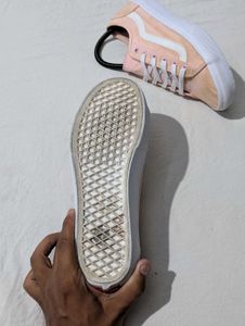 Pink Vans Low-Top Sneakers