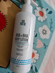 So True AHA+BHA Body Lotion Peau Care