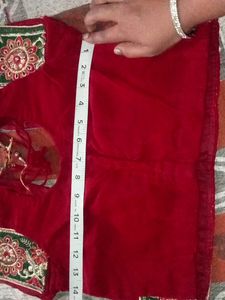 New Heavy Langha Saree Only Sare