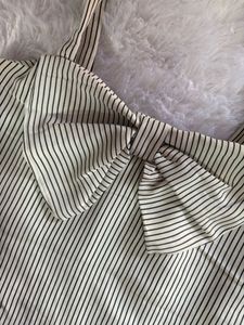 Striped Bow Cami