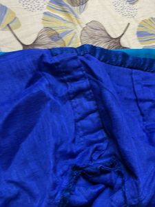 Beautiful Blue Saree with Blouse