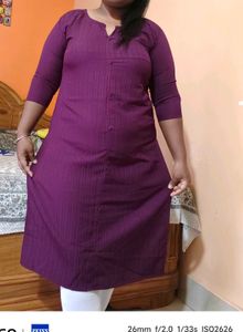 Elegant Purple Kurti
