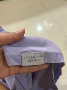 Lavender Graphic Print Long Sleeve T-Shirt
