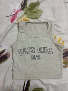 Baby Girl 90's Crop Top