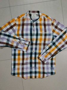 Scotch And Soda Branded Stylish Plaid Casual Shirt
