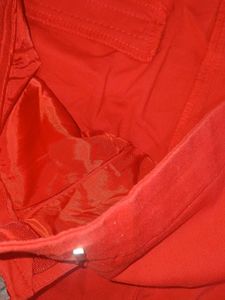 Red Casual Pants