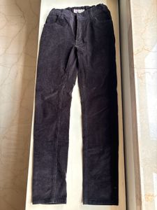Black Corduroy Boys Pants