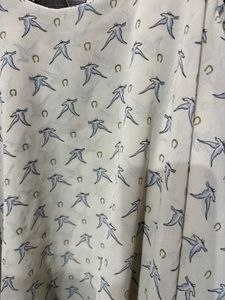Chic Bird Print Tank Top