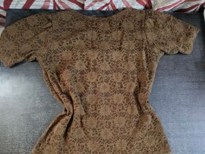 Brown Lace Sienna Top