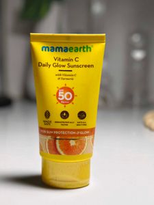 Mamaearth Vitamin C Daily Glow Sunscreen SPF 50