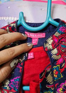 Girl Anarkali Kurti Set