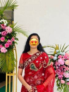 Red Heavy Designer Bridal Lehanga