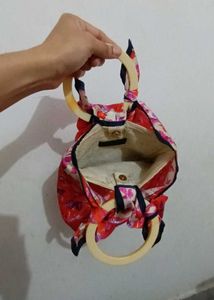 Floral Print Handbag