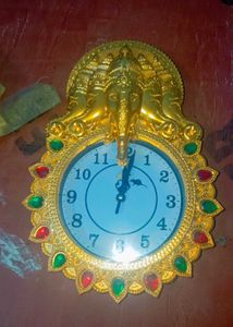 Decorative Ganesha Wall Clock
