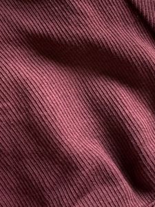 Maroon V-Neck Cropped Top