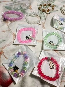 Cute Panda Beaded Bracelets