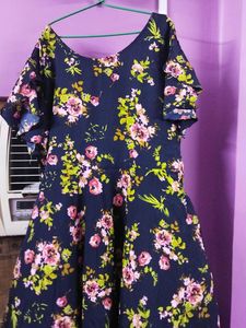 A Line Long Maxi Dress For Casual Wear (Size-2xl)