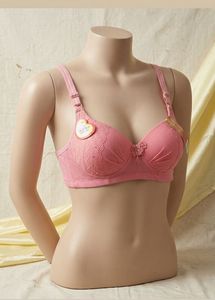 New Pink Designer Padded Bra