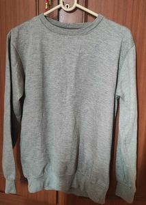 Grey Crew Neck Sweatshirt