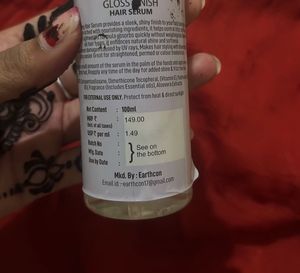 Frizz Control Vitamin C Hair Serum