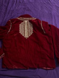 Embroidered Velvet Jacket