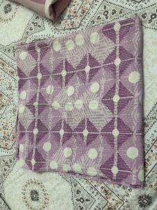 Purple Geometric DOUBLE BED SHEET