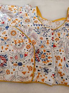 Cotton readymade blouse Pack Of 2