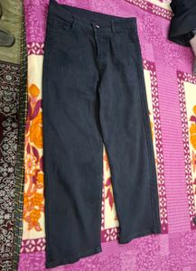 Wide Leg Black Pants