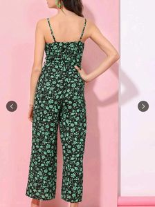 Chic Floral Print Jumpsuit