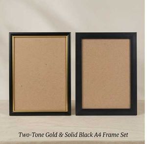 Set of 2 blank A4 size frames