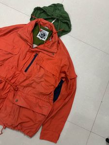 Vintage Orange Parka Jacket 🇺🇸