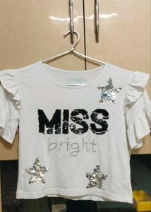 Pantaloons Sequin Star T-Shirt