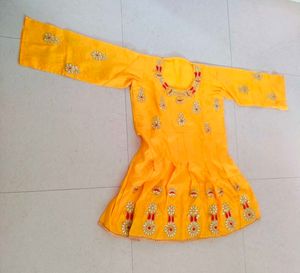 Indian Yellow and Red Dress