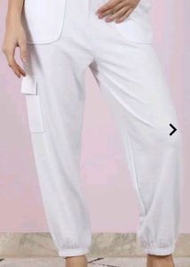 Shein Ankle Length Elasticated Joggers 🤍🐻‍❄️