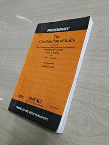 Constitution of India (Bare Act, Ed. 2019)