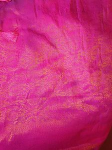 Elegant Teal Saree with Intricate Weave