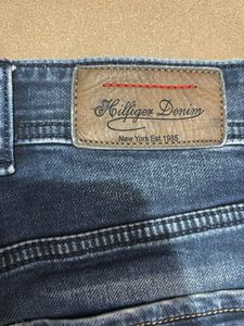 Men's Blue Washed Denim Jeans
