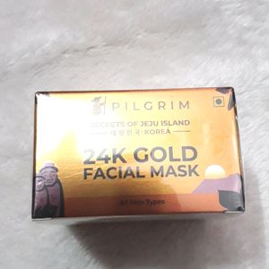 Pilgrim 24K Gold face mask for glowing skin | 24